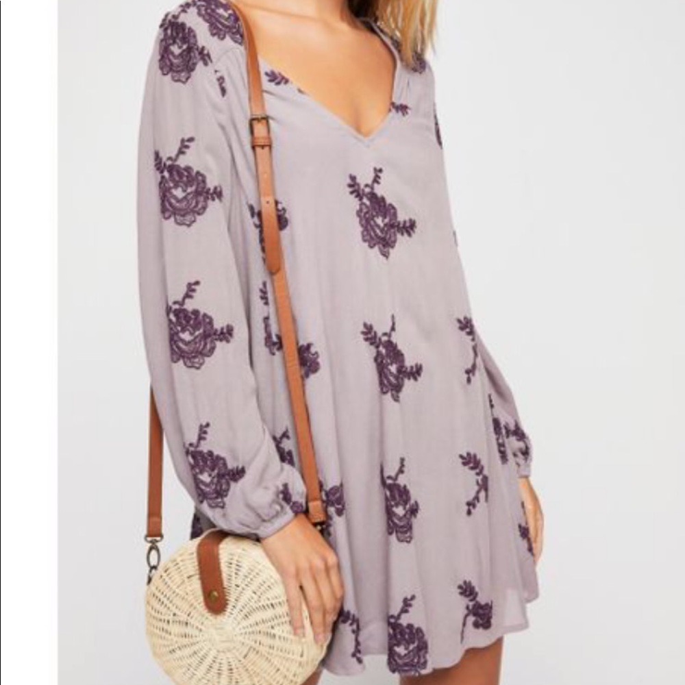 Embroidered floral Free People Dress